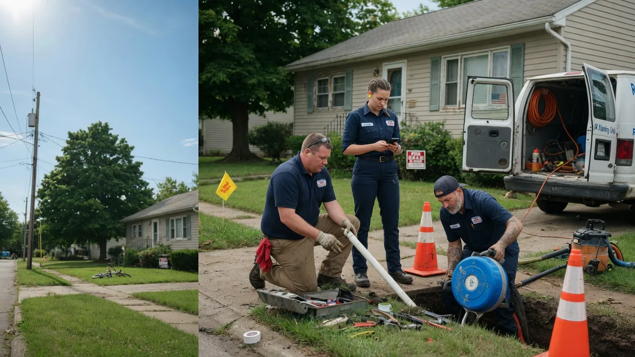 Sewer Line Repair in Pottsville, PA near me